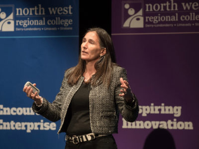 Entrepreneur shares her steps to success at North West Regional College