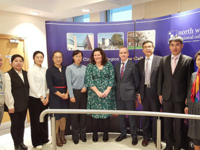 NWRC welcomes visitors from Dalian