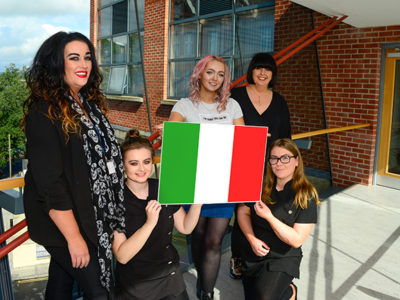 NWRC hairdressers make the cut for Erasmus+ Italian trip