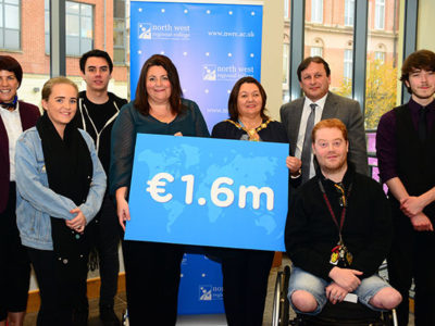 €1.6 million of Erasmus+ funding for NWRC staff and students